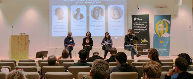 Participants on stage