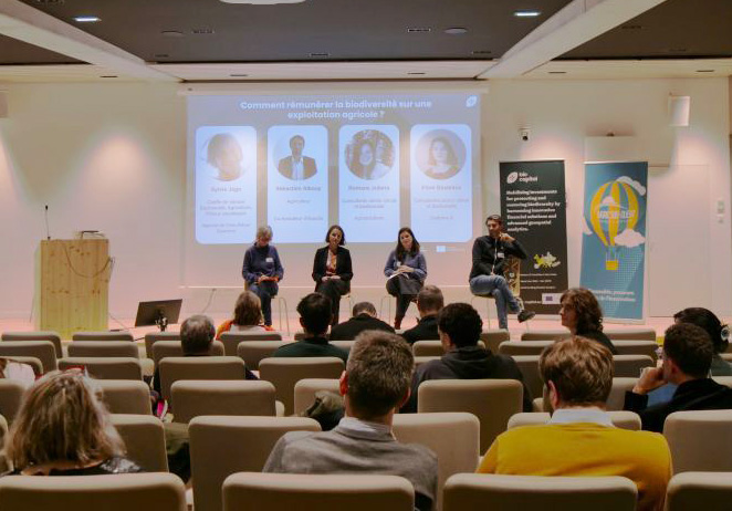 Participants on stage